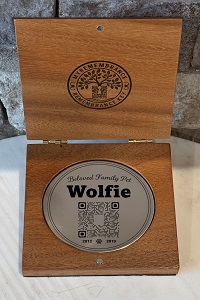 Pet Memorial Medallion